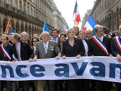 Annual rally of the National Front