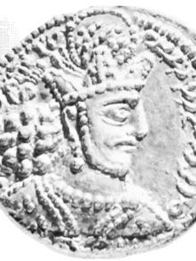 Shāpūr II, gold coin, 4th century; in the British Museum, London.