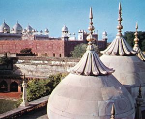 Pearl Mosque and fort