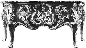 Caffiéri, Jacques: commode of Louis XV at Versailles, France