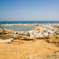 Ṣūr, Oman, on the northwestern coast of the Arabian Sea.