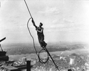 Empire State Building construction