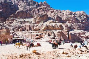 Petra, Jordan: Bedouin camp