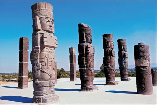 Toltec warriors