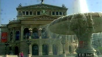 Travel to Germany's financial centre, Frankfurt am Main, to see its two-century-old stock exchange building