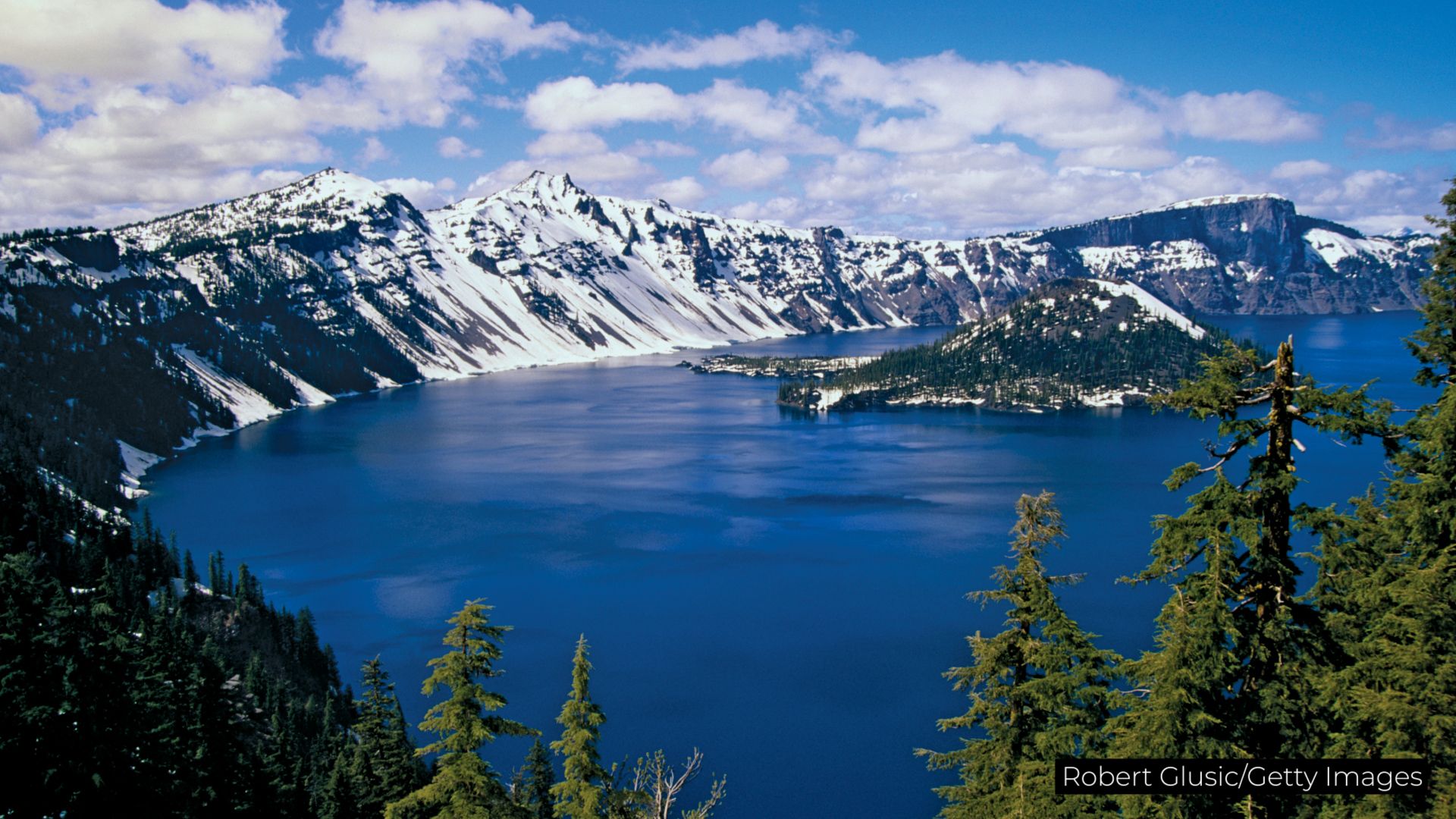 Crater Lake and Wizard Island