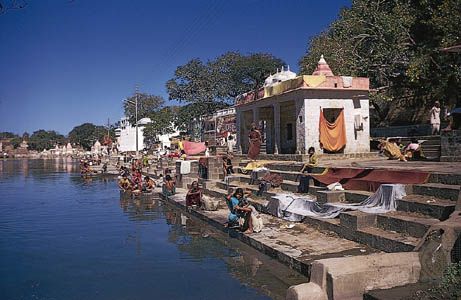 Nashik: ghats along the Godavari River