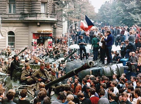 Soviet invasion of
Prague, 1968
