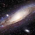 View of the Andromeda Galaxy (Messier 31, M31).