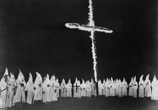 Tennessee cross burning