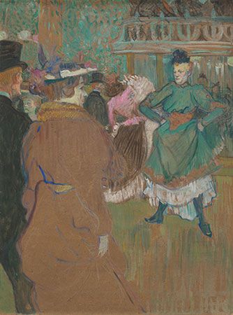 Henri de Toulouse-Lautrec: Quadrille at the Moulin Rouge