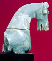 jade horse head