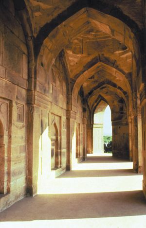 Sasaram, Bihar, India: tomb of Sher Shah of Sūr