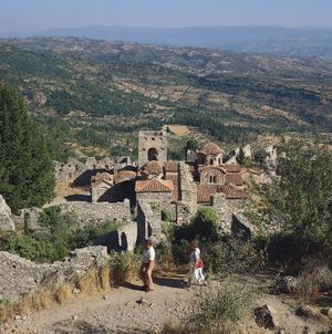 church of St. Sophia, Mistra, Greece