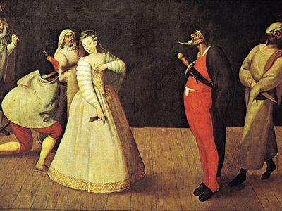 commedia dell'arte troupe