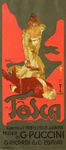 Poster for Giacomo Puccini's Tosca