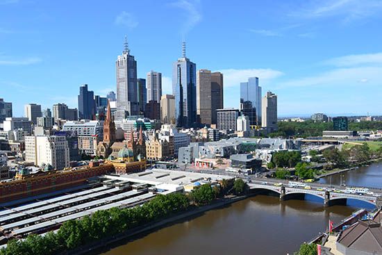 Melbourne: central business district