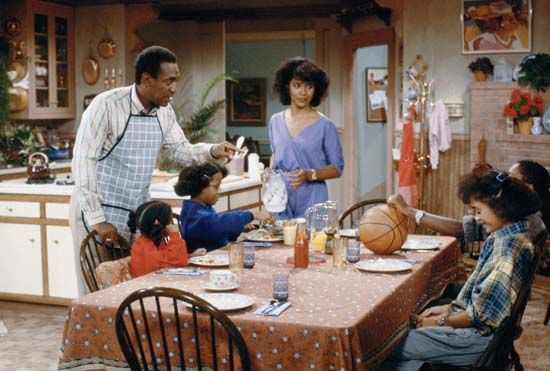 scene from The Cosby Show