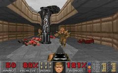 Screenshot from the electronic game Doom.