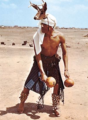 Yaqui deer dancer