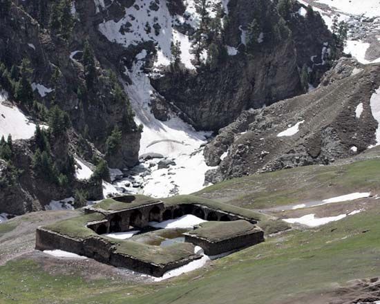 Jammu and Kashmir, India: Aliabad rest area (sarai)