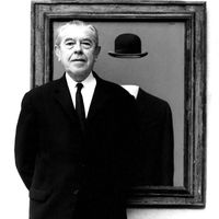 The artist and his icon