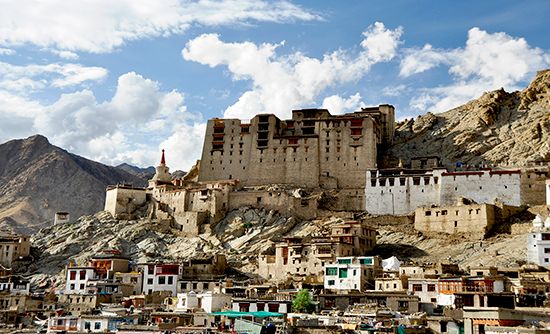 Leh, India: Ladakh Range