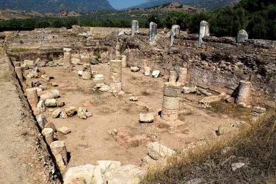 Tralles: Roman gymnasium
