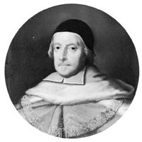 Sir Matthew Hale, detail of an oil painting after John Michael Wright; in the National Portrait Gallery, London