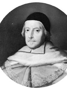Sir Matthew Hale, detail of an oil painting after John Michael Wright; in the National Portrait Gallery, London