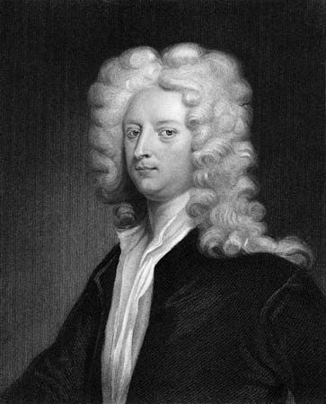 Joseph Addison, engraving, early 19th century.