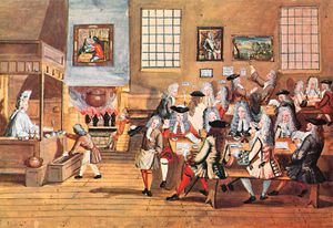 Coffeehouse, 17th-century England