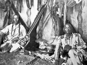 Edward S. Curtis: In a Piegan Lodge