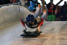 skeleton sledding