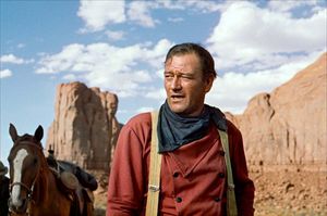 John Wayne in The Searchers