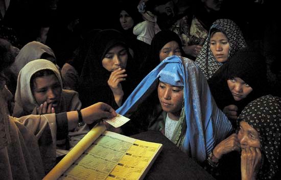 women: Afghan elections