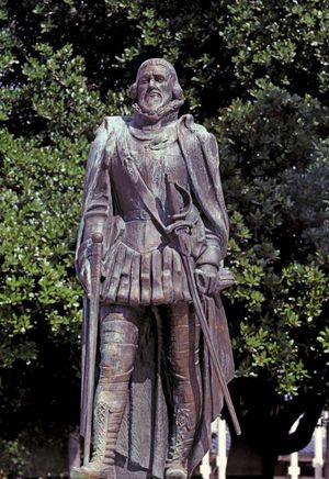 Miami, Florida: Juan Ponce de León statue